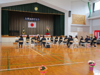 入学式会場