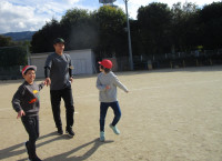 休み時間もたくさん遊んだよ