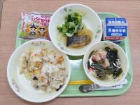 （写真）今日の給食