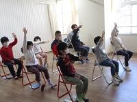 クイズに元気よく答えています! クイズに元気よく答えています!