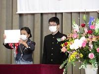 卒業生答辞 卒業生答辞