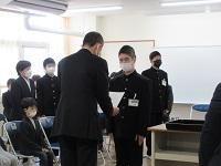 中学部代表 中学部代表