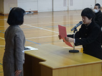 児童生徒代表の言葉