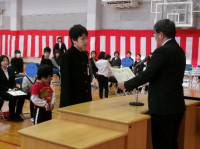 表彰伝達の様子