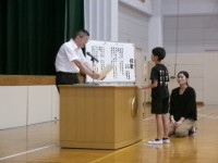 １学期表彰伝達