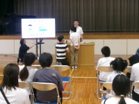 １学期終業式
